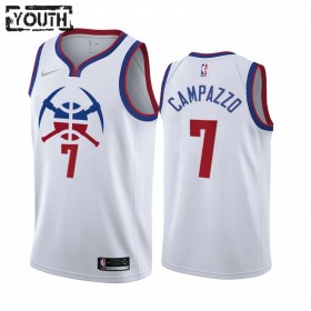 Camiseta Niños NBA Denver Nuggets Facundo Campazzo 7 2020-21 Earned Edition Swingman